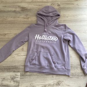Hollister purple sweatshirt